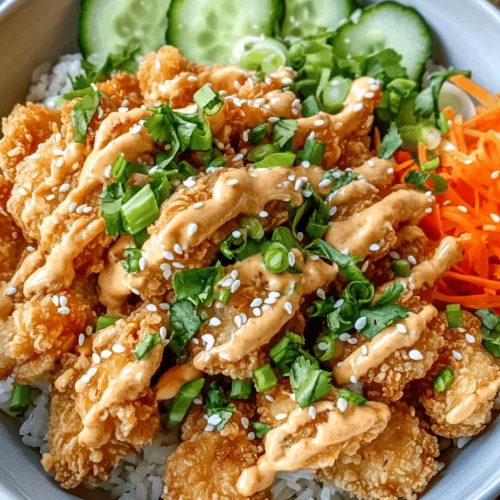 If you're on the hunt for a dish that's not only delicious but also visually appealing, look no further than the Bang Bang Chicken Bowl. This culinary masterpiece has taken the modern dining scene by storm, becoming a favorite for many food enthusiasts. Characterized by crispy chicken, a rich and flavorful sauce, and a colorful array of fresh vegetables, the Bang Bang Chicken Bowl represents a perfect harmony of taste and texture.