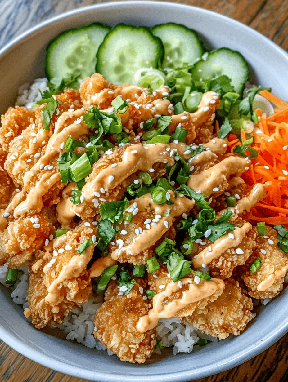 If you're on the hunt for a dish that's not only delicious but also visually appealing, look no further than the Bang Bang Chicken Bowl. This culinary masterpiece has taken the modern dining scene by storm, becoming a favorite for many food enthusiasts. Characterized by crispy chicken, a rich and flavorful sauce, and a colorful array of fresh vegetables, the Bang Bang Chicken Bowl represents a perfect harmony of taste and texture.