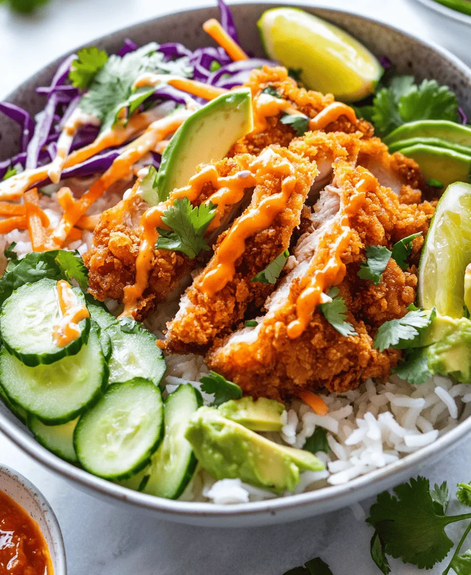 Bang Bang Chicken Bowls are a tantalizing dish that beautifully combines flavors, textures, and colors, making it a feast for both the eyes and the palate. Originating from Asian-inspired cuisine, this dish has gained a substantial following for its vibrant presentation and its ability to deliver bold tastes in every bite. The name 