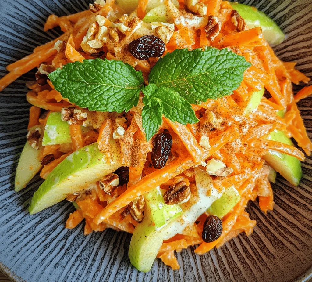 Creating a delicious Carrot Apple Crunch Salad begins with selecting the right ingredients. Each component plays a significant role in contributing to the salad's overall flavor, texture, and health benefits. Let’s take a closer look at the key ingredients that make this salad not only tasty but also nutritious.