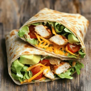 When it comes to creating the perfect Zesty Grilled Chicken Wrap, the quality of your ingredients matters immensely. Opting for fresh produce not only enhances the flavor of the wraps but also contributes to your overall health. Fresh lettuce, ripe tomatoes, and creamy avocado add not only a burst of color but also essential vitamins and nutrients.