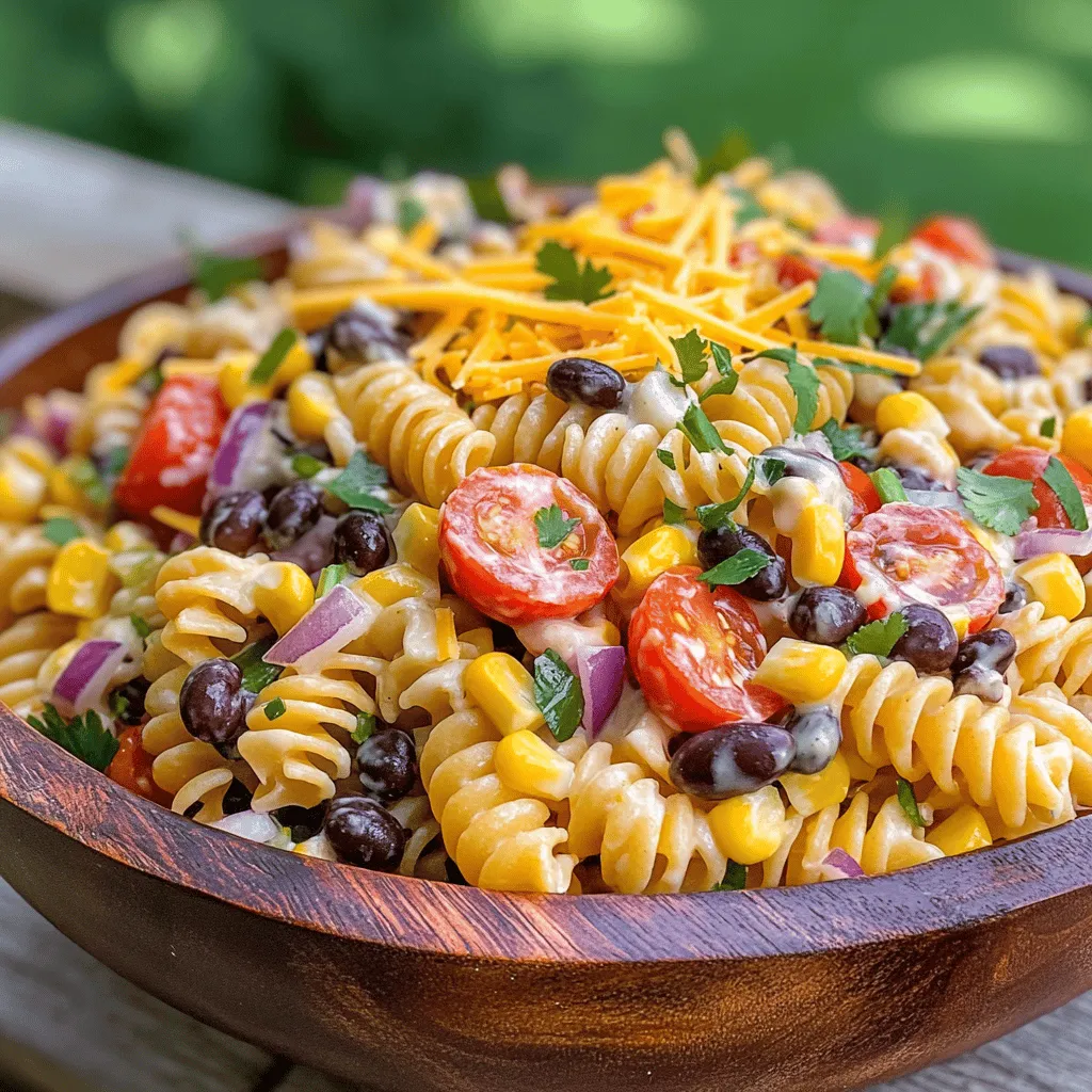 One of the most exciting aspects of cooking is understanding how each ingredient contributes to the final dish. In the case of Cowboy Pasta Salad, each component plays a vital role, from texture to flavor. Let’s take a closer look at the key ingredients that come together in this vibrant salad.