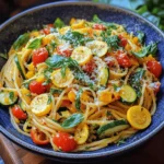 As the sun shines brightly and gardens come alive with the vibrant hues of summer vegetables and herbs, there’s no better way to embrace this bountiful season than through a fresh and colorful dish. The Summer Garden Pasta Extravaganza is not just a recipe; it’s a celebration of summer’s finest produce, combining the rich flavors of seasonal vegetables and aromatic herbs to create a dish that is both healthy and satisfying. The beauty of this recipe lies not only in its delightful taste but also in its simplicity—ready in under 30 minutes—making it perfect for those warm summer evenings when you want a meal that’s light yet fulfilling.