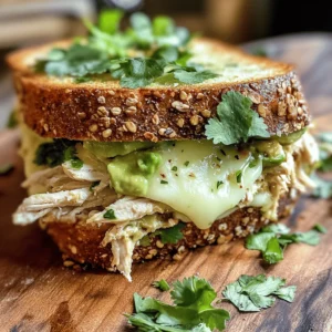 If you're searching for a quick, satisfying meal that balances health and flavor, look no further than the Chicken Avocado Melt Sandwich. This delightful creation combines tender, cooked chicken with creamy avocado, melted cheese, and wholesome ingredients, making it a perfect choice for lunch or a light dinner. With the rise of health-conscious eating, this sandwich stands out as it not only caters to taste buds but also provides essential nutrients.