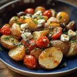 Greek cuisine is celebrated worldwide for its vibrant flavors, fresh ingredients, and healthy Mediterranean diet. Characterized by the use of olive oil, aromatic herbs, and a variety of vegetables, Greek dishes often reflect the rich cultural heritage of Greece, combining tradition with culinary innovation. Among these culinary gems, Greek Feta Roast Potatoes stand out as a delightful side dish that can elevate any meal.