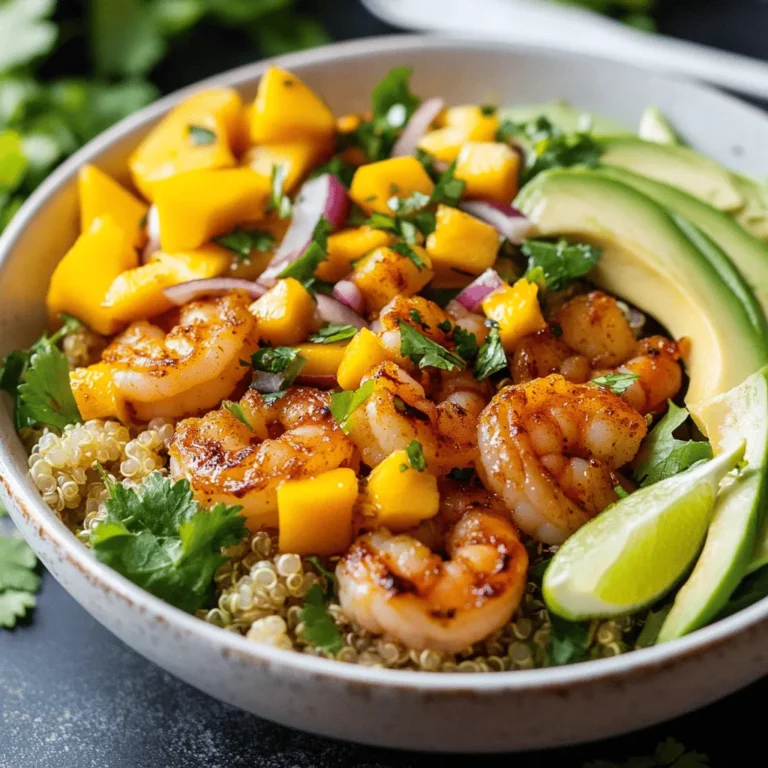 In the realm of healthy eating, few dishes can rival the freshness and vibrancy of Shrimp & Avocado Delight Bowls with Mango Salsa & Lime-Chili Zing. This recipe not only showcases the succulent flavors of shrimp but also highlights the creamy texture of avocado, the sweetness of mango, and the zesty kick from lime and chili. Ideal for a light lunch or a nourishing dinner, these bowls are packed with nutritious ingredients and are sure to impress both family and guests. This article will guide you through each component of the recipe, providing insights into the nutritional benefits, preparation methods, and serving suggestions.