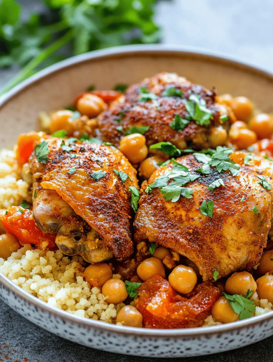 Moroccan cuisine is renowned for its vibrant flavors, aromatic spices, and diverse culinary traditions. It reflects the rich cultural history of Morocco, where Berber, Arab, and Mediterranean influences converge to create an unforgettable gastronomic experience. Central to this cuisine are dishes that tantalize the palate and evoke the warmth of shared meals. Among these, Moroccan Spiced Chicken stands out as a quintessential representative, showcasing a unique blend of spices that transform humble chicken into a fragrant, comforting dish.
