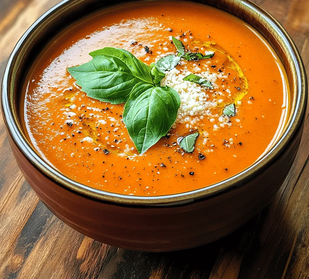 Tomato soup has long been a beloved comfort food, cherished for its rich, warm flavors and its ability to evoke feelings of nostalgia. Whether enjoyed on a chilly evening or as a quick lunch, this classic dish warms the heart and soul. However, as delightful as traditional tomato soup can be, it often leaves room for a delicious twist—enter creamy roasted garlic tomato soup. This variation elevates the standard tomato soup by infusing it with the deep, savory flavors of roasted garlic, creating a symphony of taste that is both comforting and sophisticated.