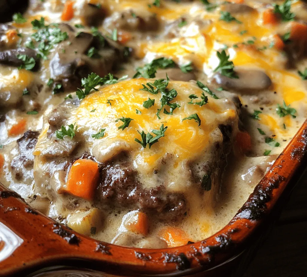In the world of culinary delights, few things can rival the soul-soothing appeal of comfort food. From creamy casseroles to hearty stews, these dishes have a unique ability to bring warmth and satisfaction to our tables. Among these beloved recipes, the Amish Hamburger Steak Bake stands out as a quintessential comfort dish, embodying the essence of home-cooked goodness. It is a hearty, satisfying meal that not only fills the stomach but also warms the heart, making it a perfect choice for family dinners or gatherings.